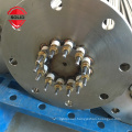 Electric flange tubular heater for heating petroleum and oil